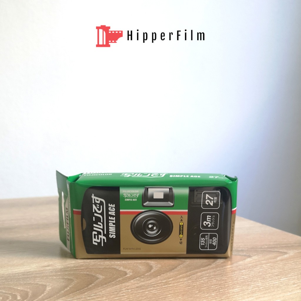 Fujifilm Simple Ace 400  27รูป กล้องฟิล์มใช้แล้วทิ้ง ฟูจิ Simpleace Disposable Camera กล้องฟิล์ม