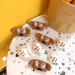 🌠พร้อมส่ง🌠~ เข็มกลัดนุ้งหมาน้อย*เข็มกลัดนุ้งปลา Cute Little Puppy And Little Fish Brooch ~