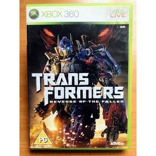 Transformers Revenge of the fallen แผ่น Xbox360 แท้ PAL สำหรับสายสะสม (ENG)