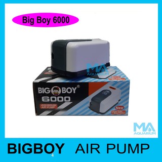 BIGBOY-6000 (เฉพาะตัวเครื่อง) ปั๊มลม 1 ทาง กำลังไฟ 2.6 วัตต์