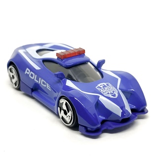 Majorette Alpha Mods Collection - Intercepta Dark Blue / White - police /scale 1/64 (3 inches) no Package