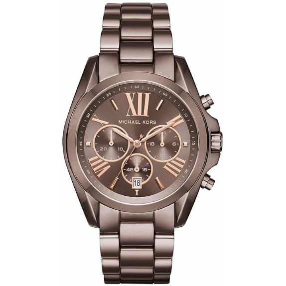michael kors watch chocolate