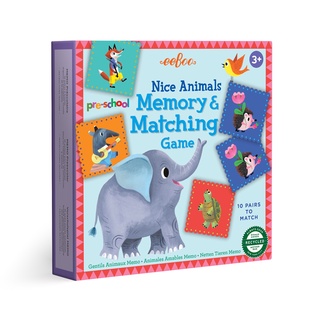 eeBoo Pre-school Nice Animals Memory Game เกมทดสอบความจำ สัตว์น้อยน่ารักสำหรับเด็กก่อนวัยเรียน