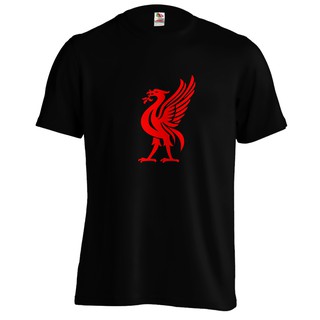 เสื้อยืดลายกราฟฟิก Liverpool-LIVER Bird-Football-T 100 %