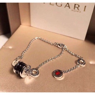 Bvlgari สร้อยคอเงินสเตอร์ลิง 925 สีแดง ขนาดเล็ก ของขวัญ สําหรับคน pk831