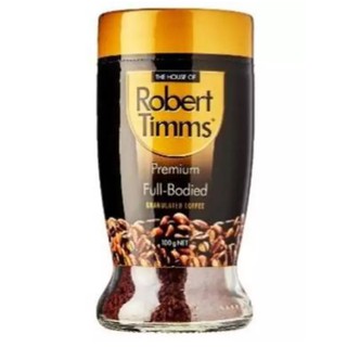 Robert Timms Coffee Premium Full Bodied Granulated 100g.Import โรเบิร์ตทิมส์กาแฟสกัดเต็มเมล็ดพรีเมี่ยม 100 กรัม