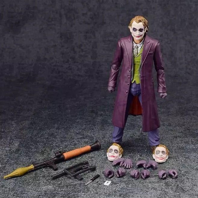 ✅☃DC Comics Series แบทแมน แบทแมน อัศวินรัตติกาล SHF Joker Joker Action Figure