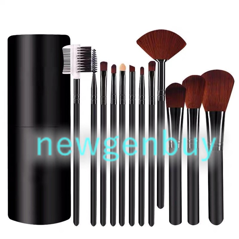🔥ลด 50% ใส่โค้ด INCLZ12🔥แปรงแต่งหน้า 12 ชิ้น พร้อมกล่องมืออาชีพ แบบมืออาชีพ Professional Brush Set  A22 - รูปที่ 2