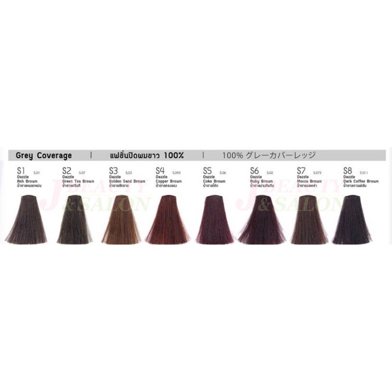 <แฟชั่นปิดผมขาว100%>โฉมใหม่ สีย้อมผม Nigao นิกาโอะ ไม่มีแอมโมเนีย กลิ่นหอม 100มล.กลิ่นไม่ฉุน