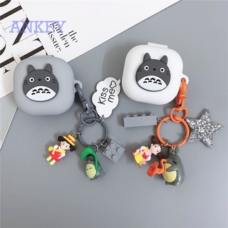 Samsung Galaxy Buds Live / Buds Pro / Buds + Plus Case เคสซิลิโคนกันกระแทกลายการ์ตูนสําหรับ Samsung Galaxy Buds Live Case Totoro