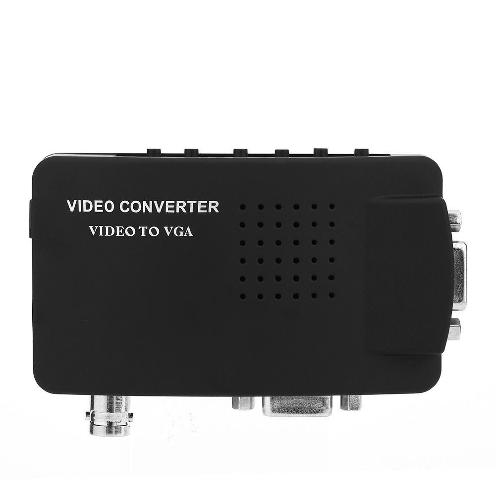 insReady StockBNC Svideo To VGA HD Converter Adapter For Computer PC
