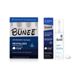 Bunee Foam minoxidil โฟมปลูกผม สำหรับผู้ชาย