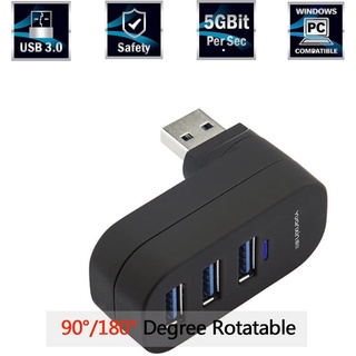 Usb 3.0 Hub port hubs 3 พอร์ต USB 3.0 Hub สําหรับแฟลชไดรฟ์พีซีแล็ปท็อปแบบพกพา