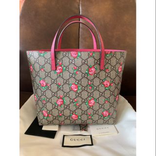 gucci kid rose tote มือ2 สภาพสวย