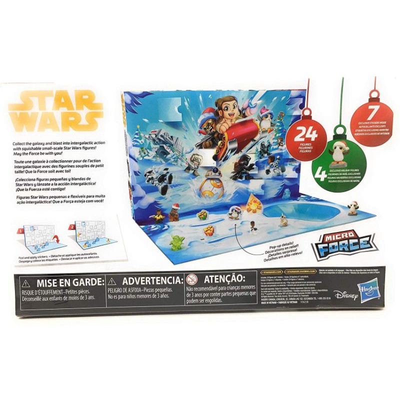 Hasbro Star Wars Micro Force Advent Calendar Action Figure smiley