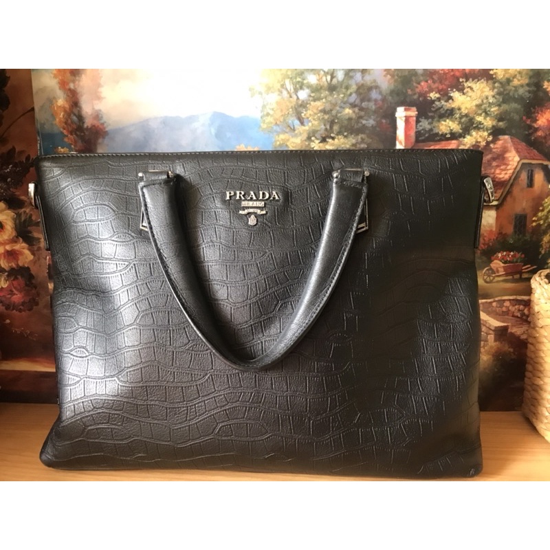 Prada laptop bag 40x29cm