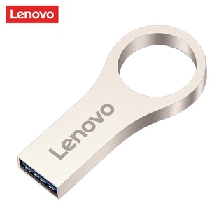 Lenovo R100 หน่วยความจํา U Disk ความเร็วสูง 4GB 8GB 16GB 32GB 64GB 128GB USB 3.0 สีเงิน กันน้ํา สําหรับคอมพิวเตอร์