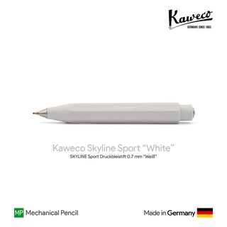 Kaweco Skyline Sport "White" 0.7mm Push Pencil - ดินสอกดคาเวโก้สกายไลน์สปอร์ต สีขาว