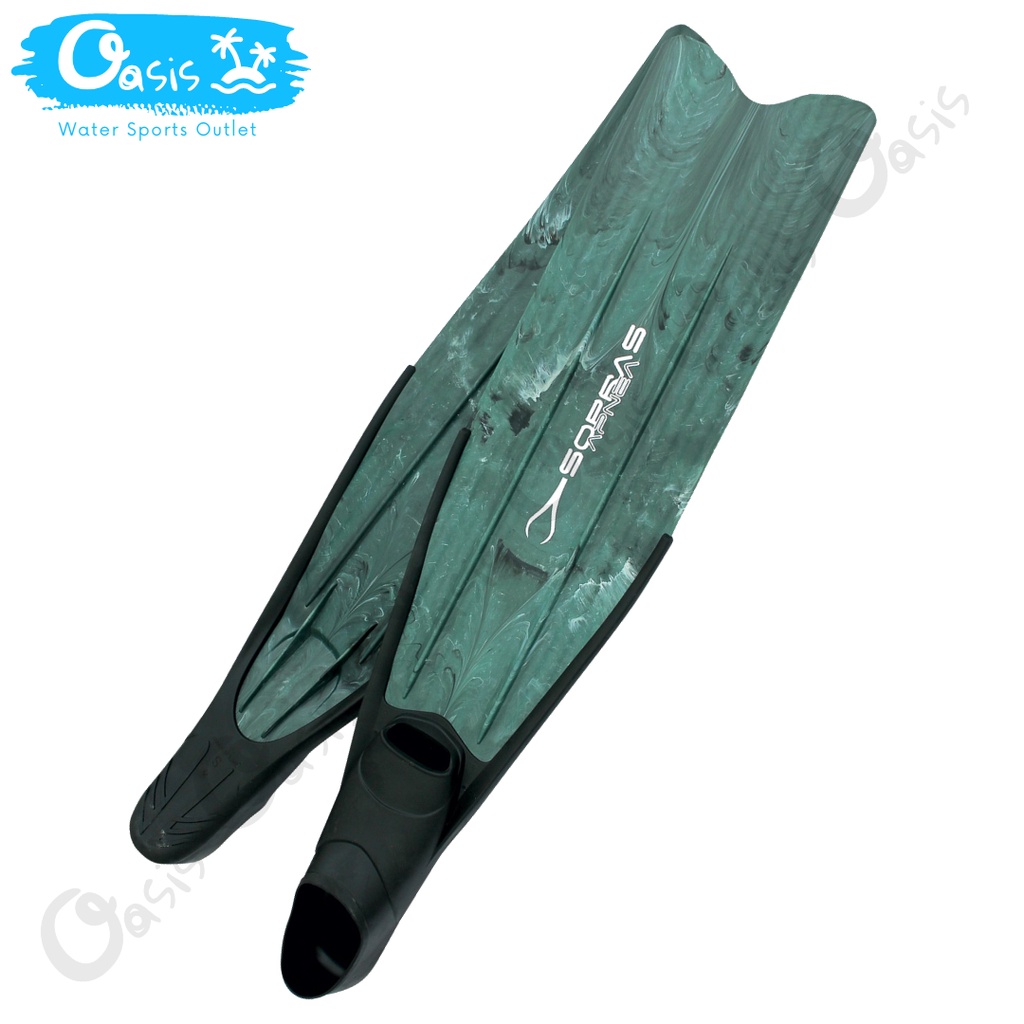 Freediving Fins / Freedive Fins ฟินฟรีไดฟ์ Sopras XRace Shopee