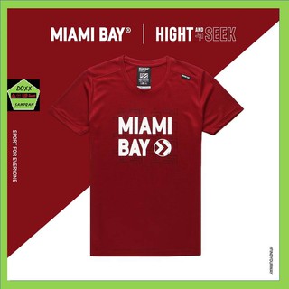 Miami Bay เสื้อกีฬา ชาย รุ่น High and seek สีแดง