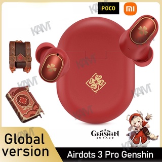 Kam Official Genshin Impact Xiaomi Klee ของแท้ Redmi Airdots 3 Pro หูฟังบลูทูธ POCO Buds Pro หูฟัง พร้อมไมโครโฟน ดีเลย์ต่ํา