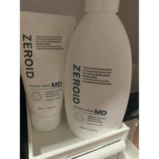 พร้อมส่ง Zeroid sensitive cream/lotion สูตรเก่า/ 300 ml สูตรใหม่