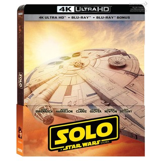 Han Solo: A Star Wars Story/ฮาน โซโล ตำนานสตาร์ วอร์ส (4K Ultra HD + Blu-ray + Blu-ray Bonus + Steelbook) 4K มีเสียงไทย