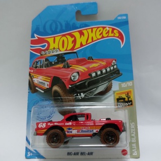 รถเหล็ก Hotwheels BIG AIR BEL AIR สีแดง (ib36)