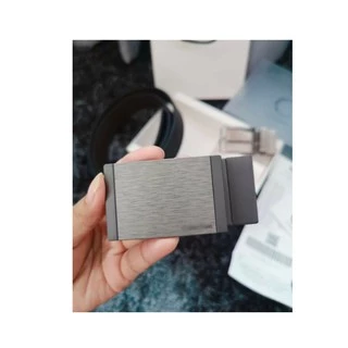 (พร้อมส่ง)เข็มขัดผู้ชายแถมสายรัด มี 2 หัวให้เลือกเปลี่ยนงานพรีเมี่ยมพร้อมกล่อง‼️แถมเข็มเจาะ+ห่วงรัดเข็มขัด‼️