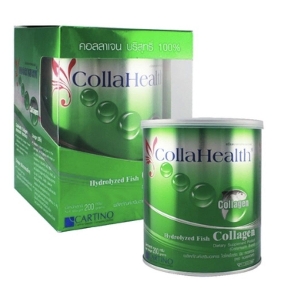 คอลลาเฮลท์ คอลลาเจน Collahealth Collagen 200g คอลลาเจนจากปลาทะเล บำรุงกระดูก บำรุงผิว