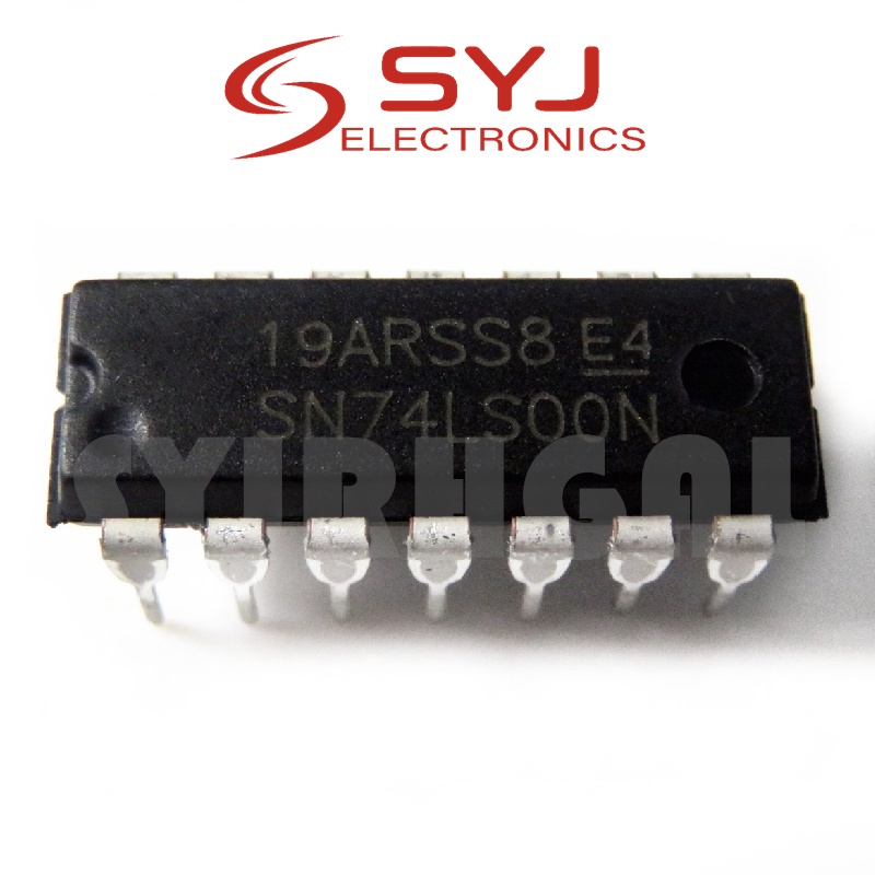 10 ชิ ้ น SN74LS00N 74LS00 SN74LS01N 74LS01N DIP-14 ในสต ็ อก
