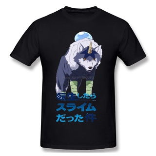 [COD]พร้อมส่ง เสื้อยืดคอกลม แขนสั้น ผ้าฝ้าย 100 Rimuru Riding Ranga That Time I Got Reincarnated As A Slime หลากสี คุณภา