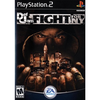 Def Jam Fight for NY แผ่นเกม PS2  มวยเถื่อนใต้ดิน Playstation 2