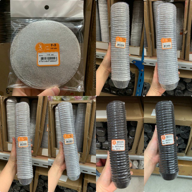 E_กระทงฟอยล์ กระทงน้ำตาล กระทงจีบ S&S 2616/2816/3219ลึก/3219ตื้น /F3