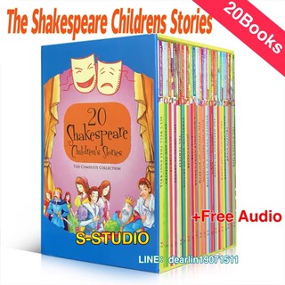 Shakespeare Childrens Stories The Complete 20 Books Boxed Collection