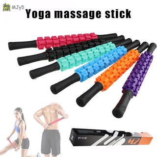 MJy5♡♡♡ Body Massage Sticks Muscle Roller Tool Trigger Portable for Fitness Yoga Leg Arm