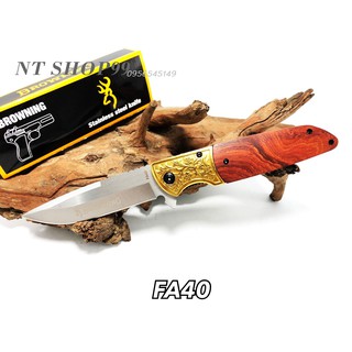 NT SHOP มีดเดินป่า มีดพก มีดใบมีดสีดำคมเท่ มีดสะสม knife K202