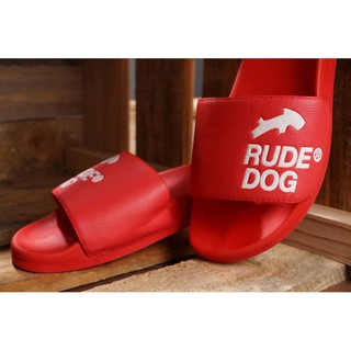 Rudedog รองเท้าแตะ นุ่น Capital สีแดง (ราคาต่อคู่)