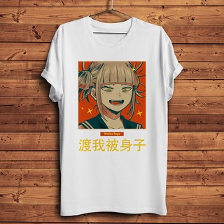 ขายดี!เสื้อยืดแขนสั้นลําลอง พิมพ์ลายการ์ตูนอนิเมะ My Hero Academia OTAKU สีขาว แฟชั่นฤดูร้อน สําหรับผู้ชาย และผู้หญิงS-5