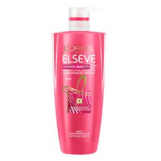 พร้อมส่ง 🚚 LOREAL ELSEVE KERATIN SMOOTHING SHAMPOO ขนาด 650ml ลอรีอัล เอลแซฟ เคราติน สมูท สมูททิ่ง แชมพู แชมพูและครีมนวด