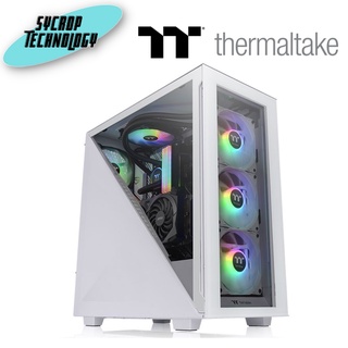 เคสคอมพิวเตอร์ ATX CASE (NP) THERMALTAKE DIVIDER 300 TG ARGB (SNOW,CA-1S2-00M6WN-01) Divider 300 TG Snow ARGB เป็นแชสซี