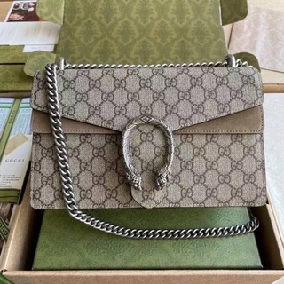 🔥🔥ส่งฟรี🔥🔥 Gucci Dionysus small GG shoulder bag Original