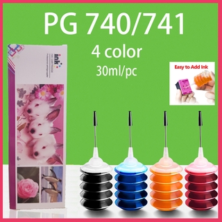 PG 740 CL 741 หมึก PG 740XL CL 741XL ดำ PG740XL CL741XL หมึกรีฟิลเหมาะสำหรับ Canon MG4270/MX517/MG2170/MG3170/MG4170