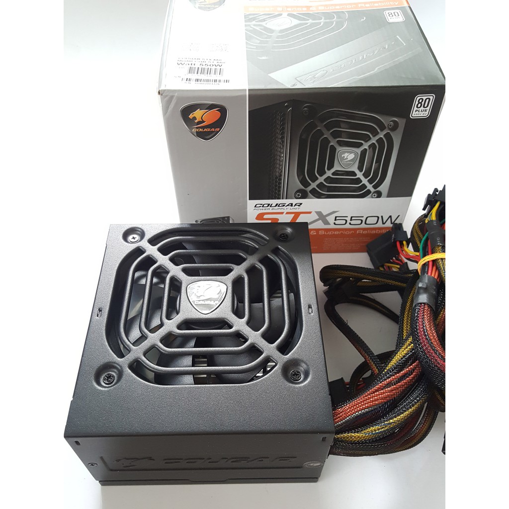 PSU COUGAR 550W STX550 (80+ WHITE)