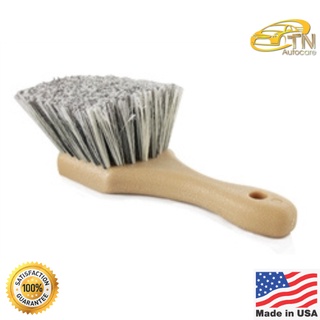 Chemical Guys Grey Short Handle Body &amp; Wheel Brush