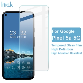 ฟิล์มกระจกนิรภัย กันรอยหน้าจอ แบบบางพิเศษ สําหรับ Imak Google Pixel 5A 5G