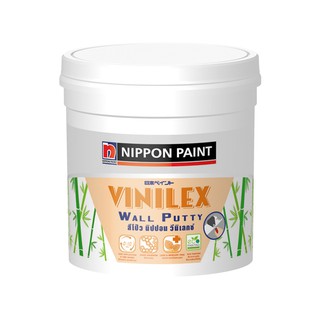   สีโป๊วผนังอะคริลิก NIPPON PAINT VINILEX WALL PUTTY 1 แกลลอน