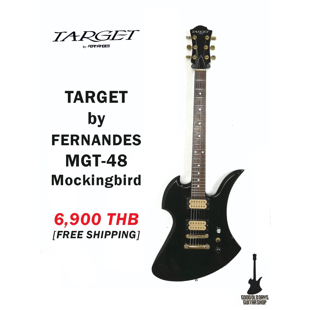 กีต้าร์ TARGET By FERNANDES MockingBird MGT48 Shopee Thailand