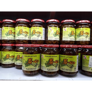 Master Pickled lettuce ผักกาดดอง แกนผักกาดหอมดอง 380g จากใต้หวัน