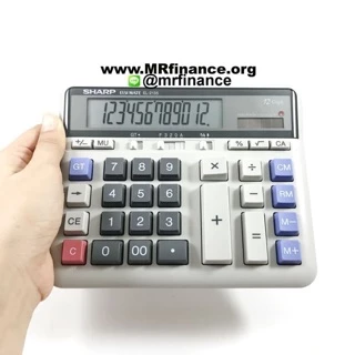 เครื่องคิดเลข Sharp EL-2135-WE/RD ของใหม่ ของแท้